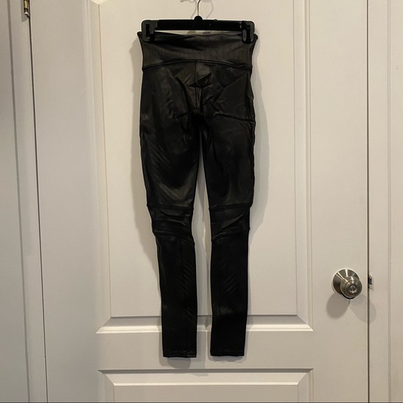 Spanx Faux Leather Moto Leggings - Picture 7 of 7
